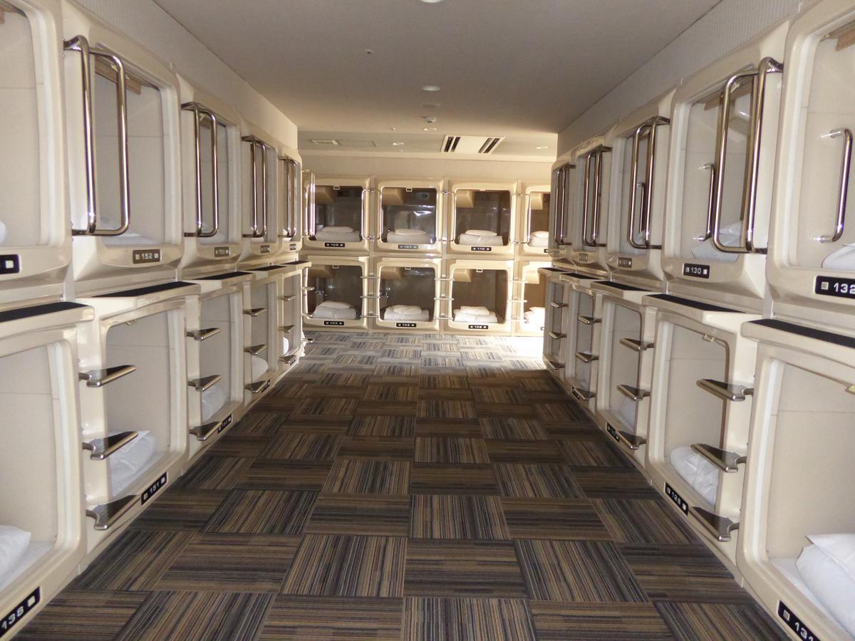 Kumamoto Capsule Hotel Buitenkant foto