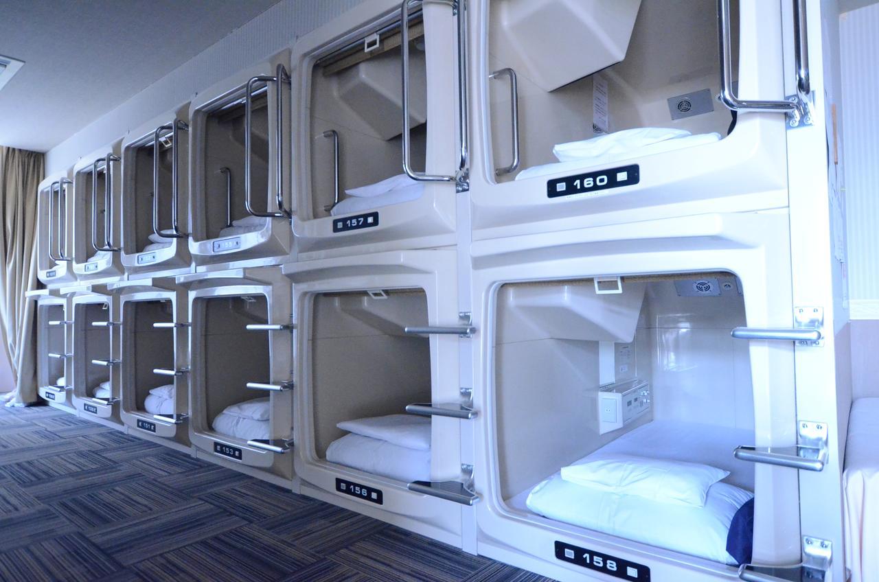 Kumamoto Capsule Hotel Buitenkant foto