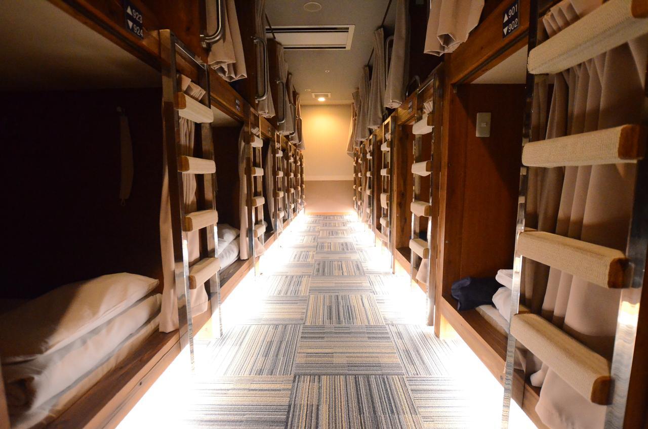 Kumamoto Capsule Hotel Buitenkant foto